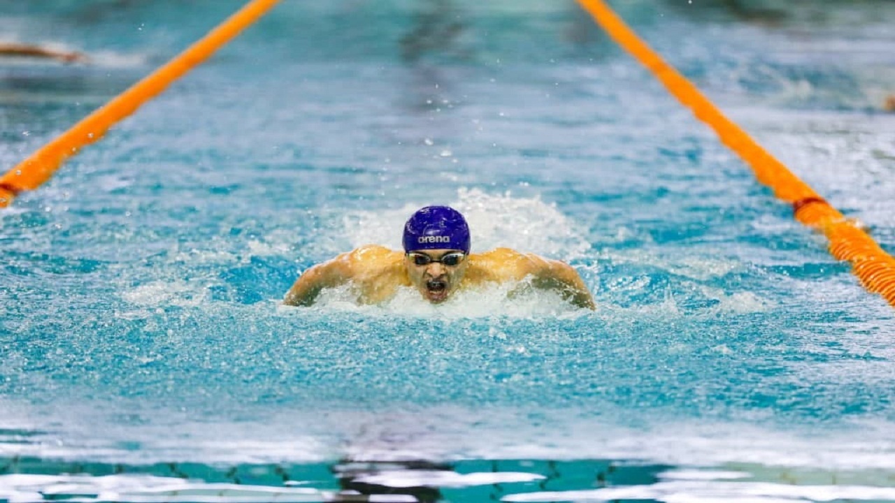 متین بالسینی رکورد ملی شنای ۲۰۰ متر پروانه را شکست