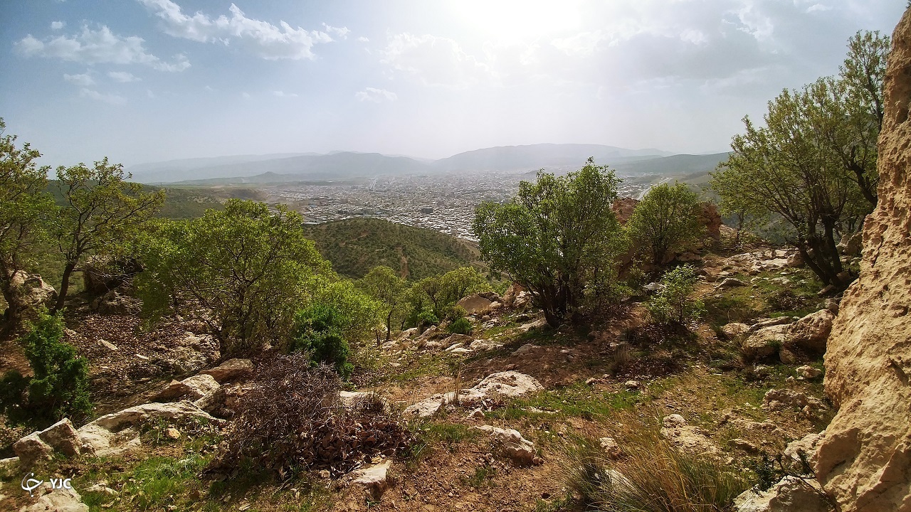 طبیعت زیبای دامنه کوه شلم ایلام+ عکس