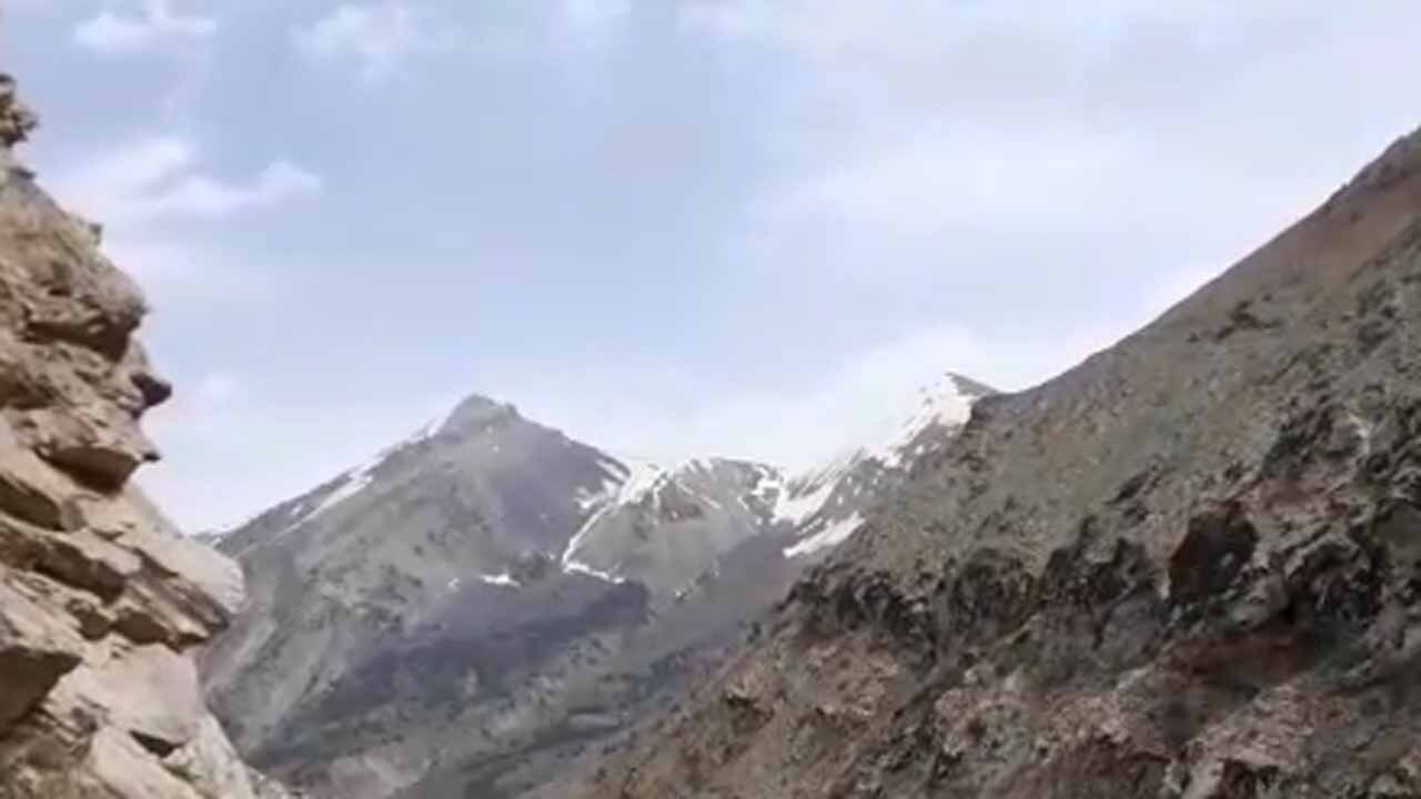نمایی از طبیعت کوهستانی چالوس + فیلم