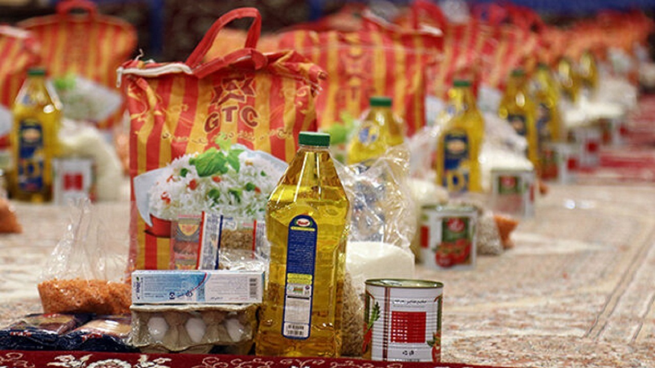 توزیع ۱۰۰ بسته معیشتی رمضانی در دیباج دامغان