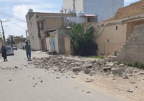 زلزله ۵.۹ ریشتری جنوب ایران را لرزاند + فیلم و تصاویر