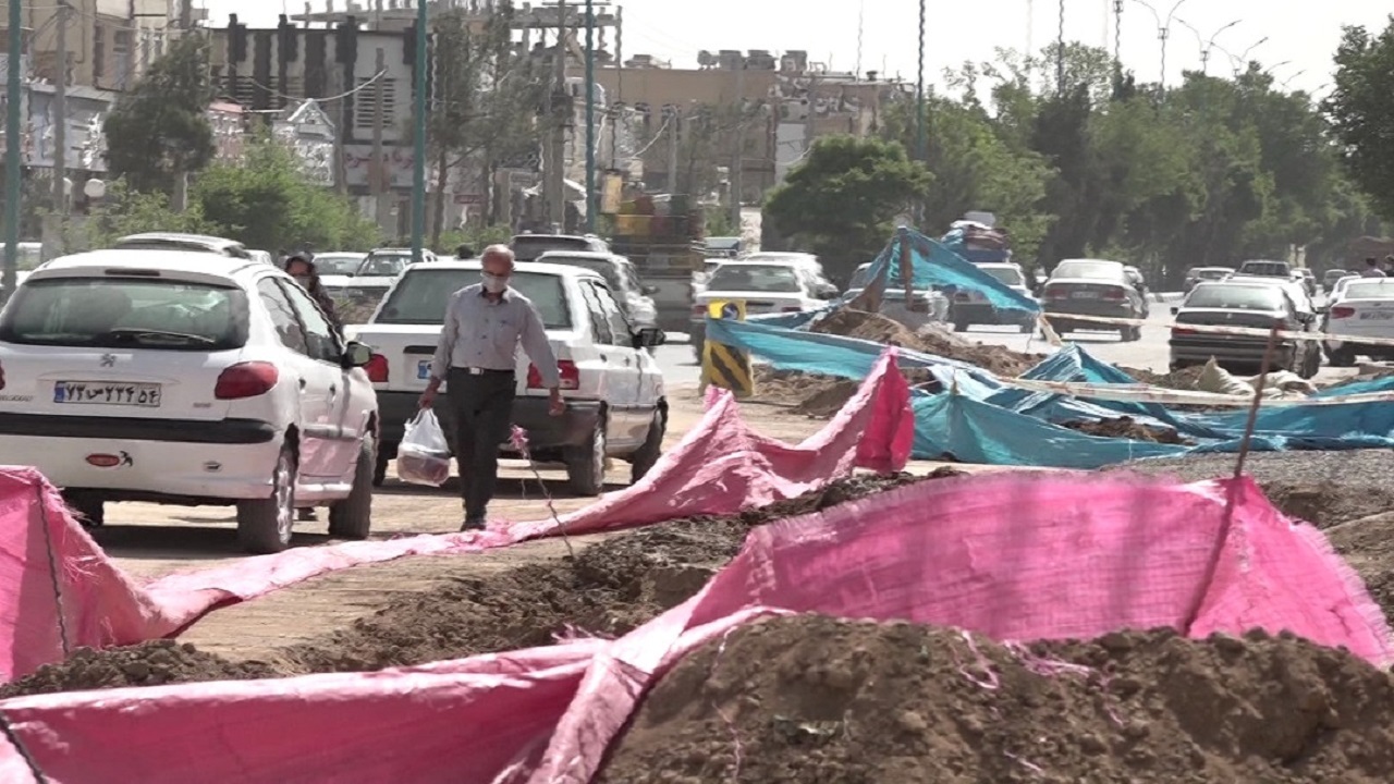 پروژه زیر گذر بلوار دانشجو در گره کور موانع