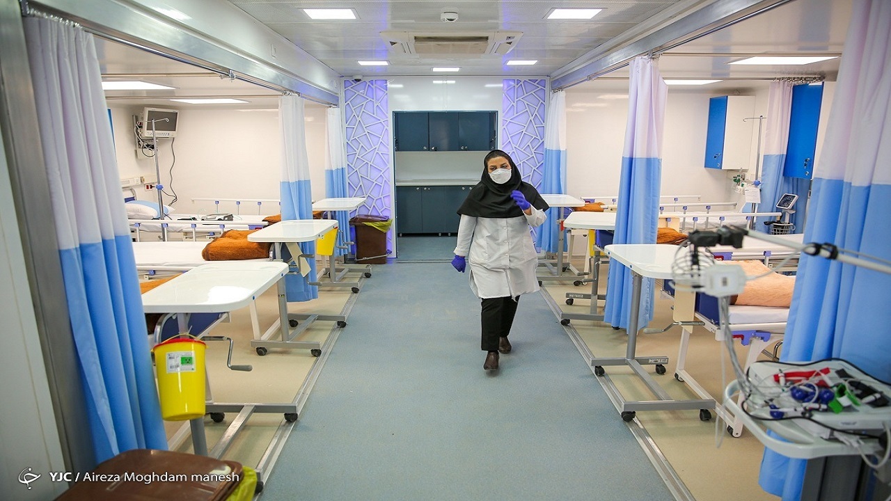 بیمارستان صحرایی مسیح دانشوری برای بیماران کرونایی راه‌اندازی شد