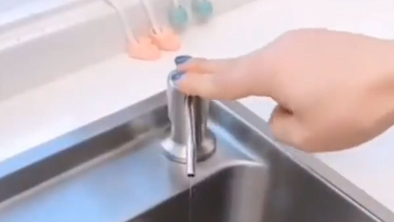 ترفندی برای استفاده هوشمندانه از امکانات سینک ظرف‌شویی + فیلم
