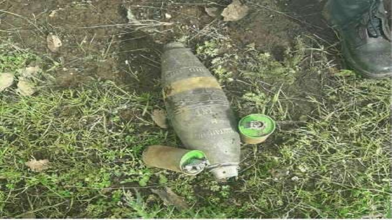 کشف و خنثی سازی ۳ گلوله خمپاره جنگی توسط پلیس در ایلام