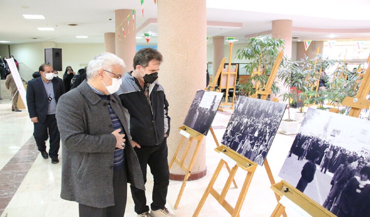 افتتاح نمایشگاه عکس مستند انقلاب اسلامی در کرمانشاه