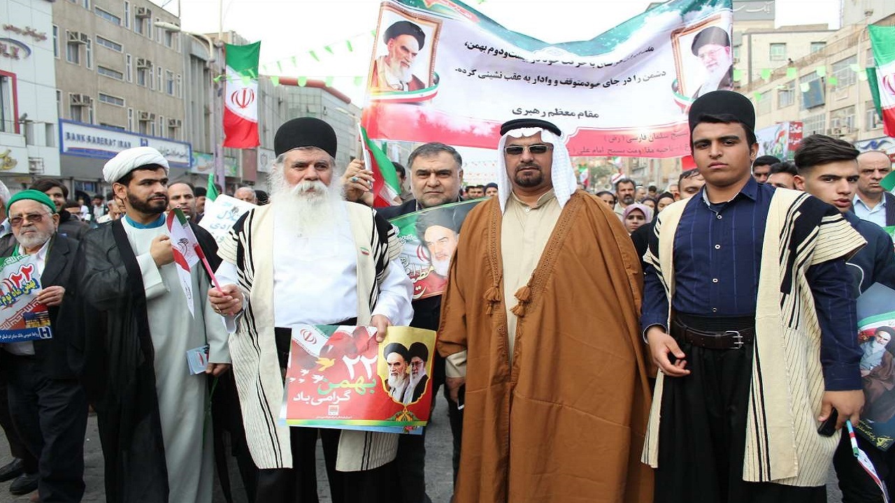 راهپیمایی یوم الله ۲۲ بهمن در اهواز با حضور مردم برگزار می‌شود
