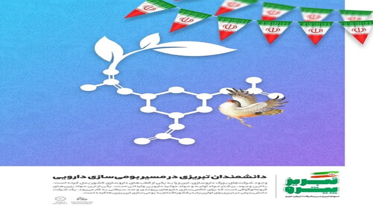 رونمایی از روایتِ سهمِ تبریز در پیشرفت ایران در قالب پوستر