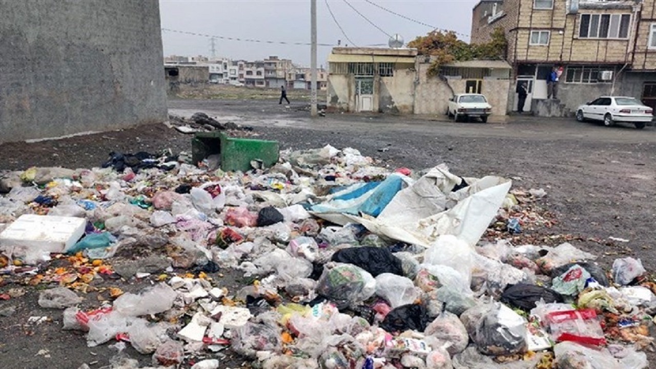 انباشت زباله زنگ خطر برای اهالی خرمشهر + فیلم