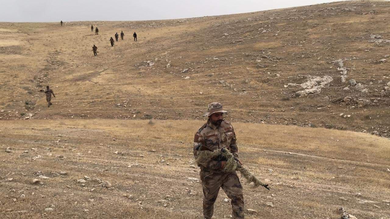 عملیات الحشدالشعبی علیه بقایای داعش در موصل