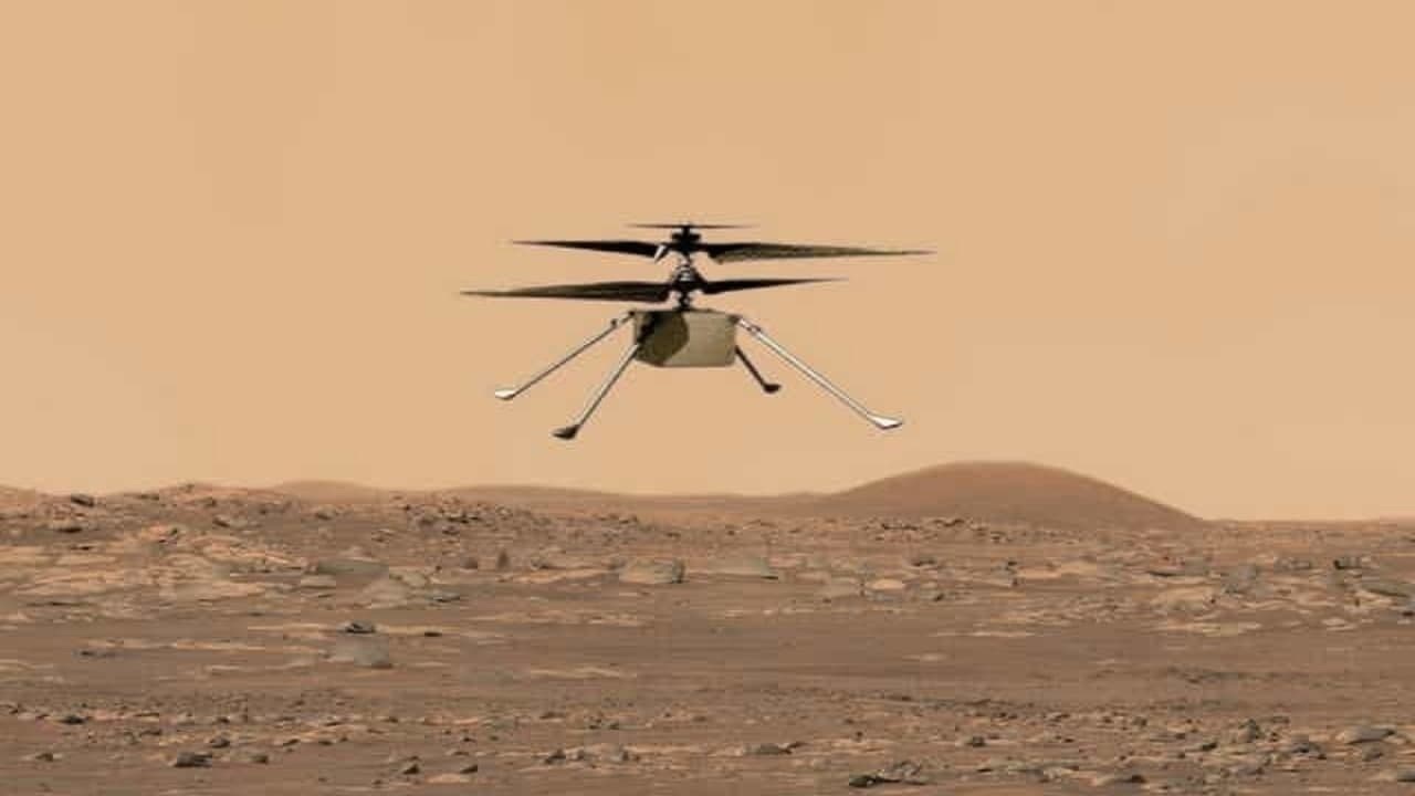 هلی‌کوپتر «نبوغ» آماده پنجمین پرواز بر فراز مریخ برای ثبت رکوردی جدید است