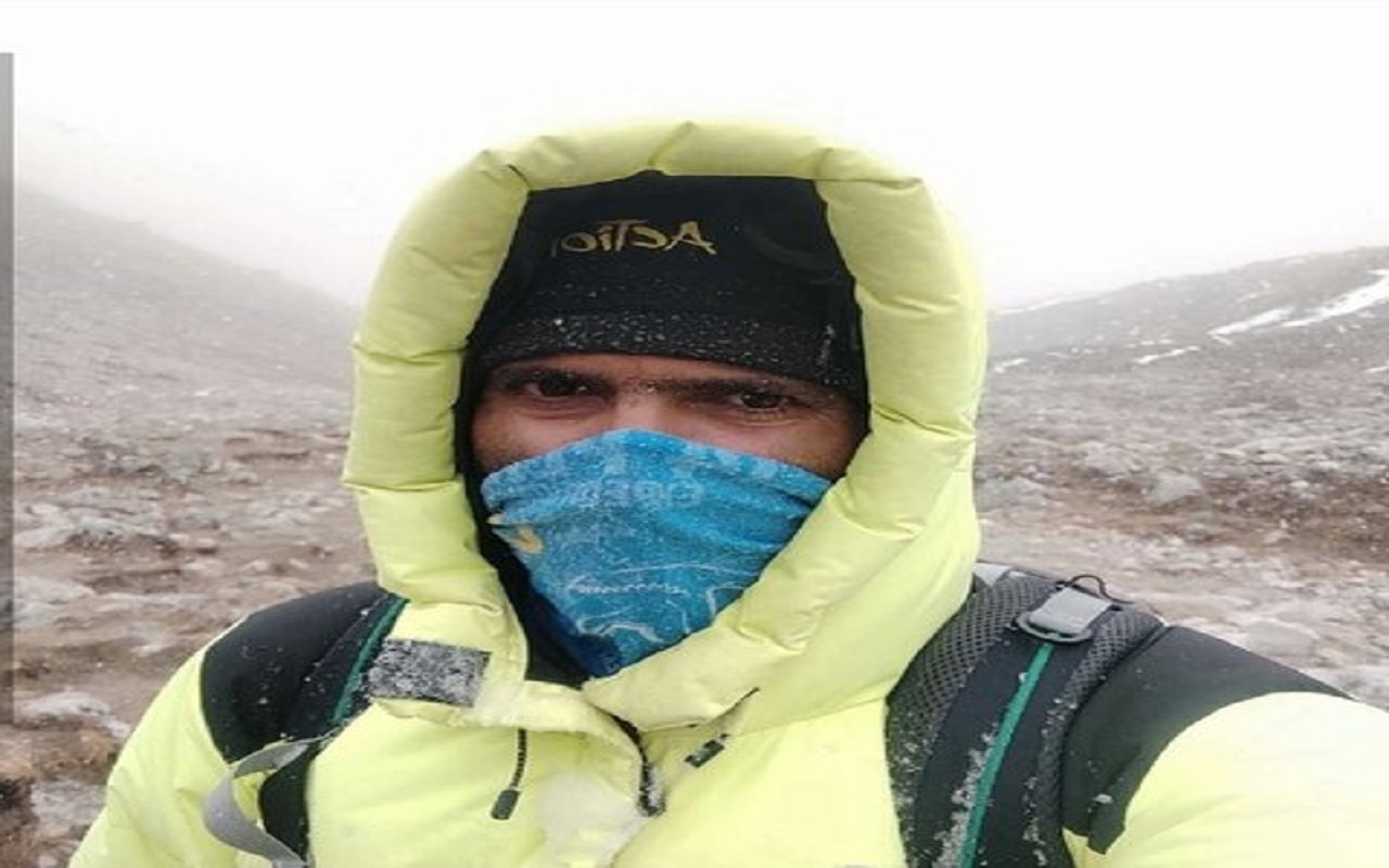 صعود کوهنورد اصفهانی به بام جهان