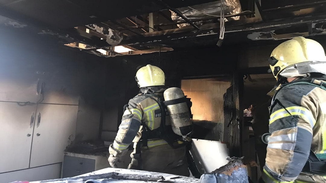 جزئیات حادثه آتش سوزی در بیمارستان بقیه الله تهران
