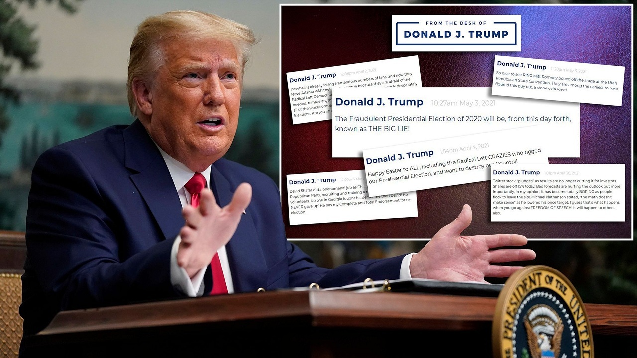 سایت ترامپ به دلیل ادعای تقلب در انتخابات از دسترس خارج شد