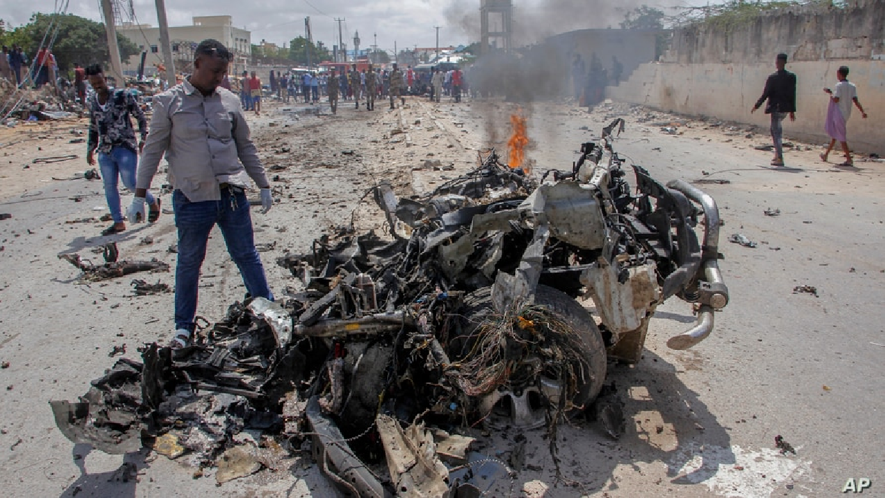 ۸ کشته در حمله انتحاری در پایتخت سومالی