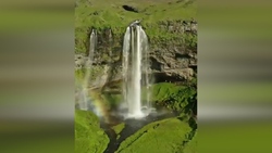 عجیب‌ترین آبشار ایران را بشناسید + فیلم