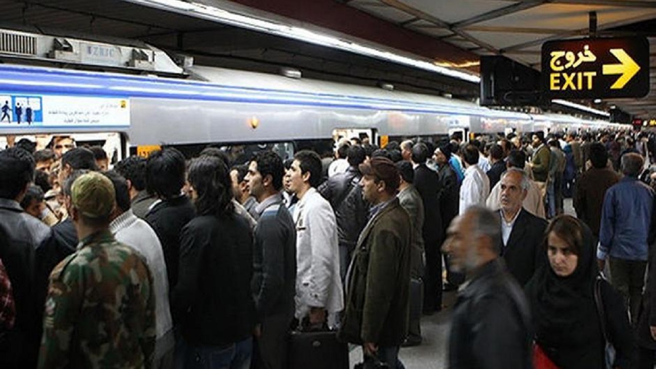 افزایش تعداد مسافر‌های متروی تهران به ۸۰۰ هزار نفر
