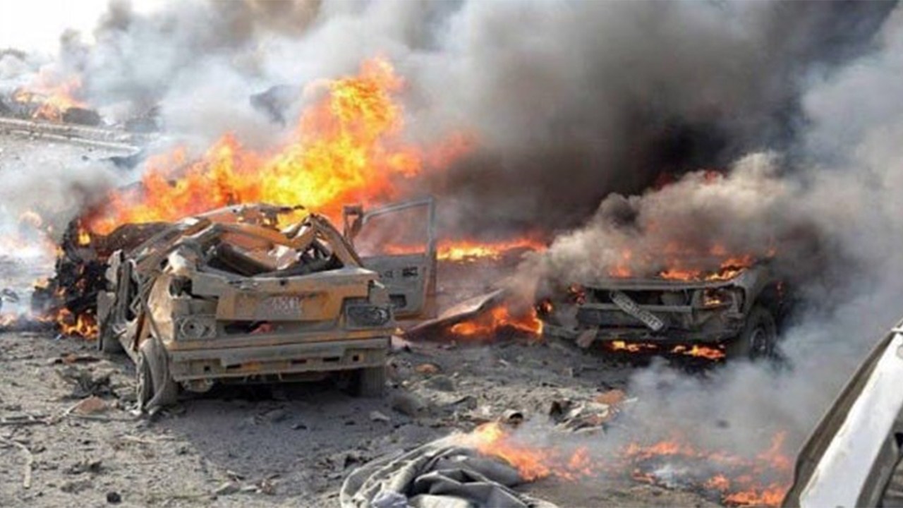 انفجار در مسیر خودروی متعلق به نیرو‌های الحشد الشعبی در شمال بغداد