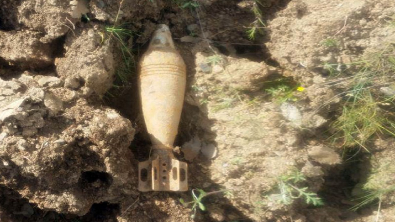 کشف «خمپاره» جنگی در شهرستان هرسین
