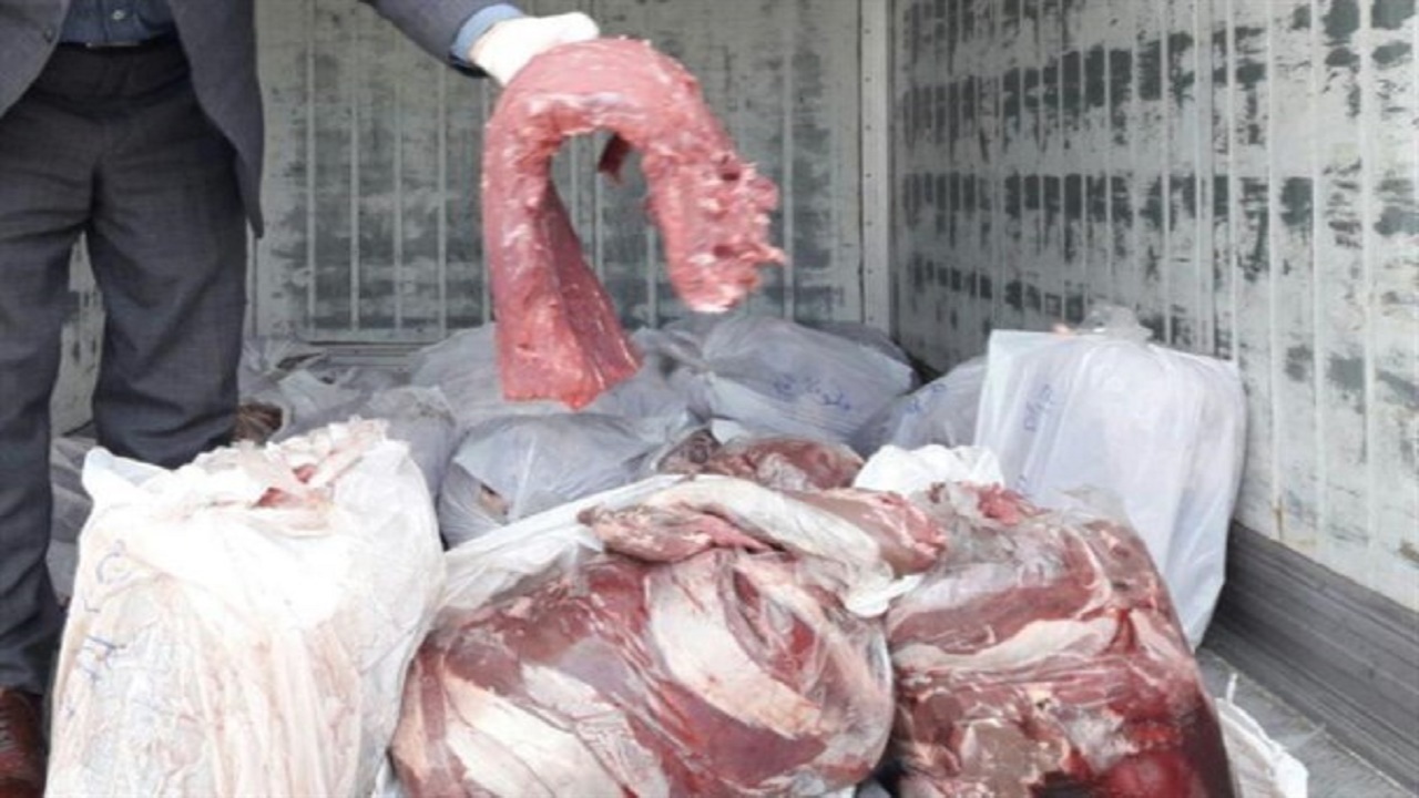 ضبط و معدوم سازی ۱۳۰ کیلوگرم گوشت فاسد از یک سردخانه