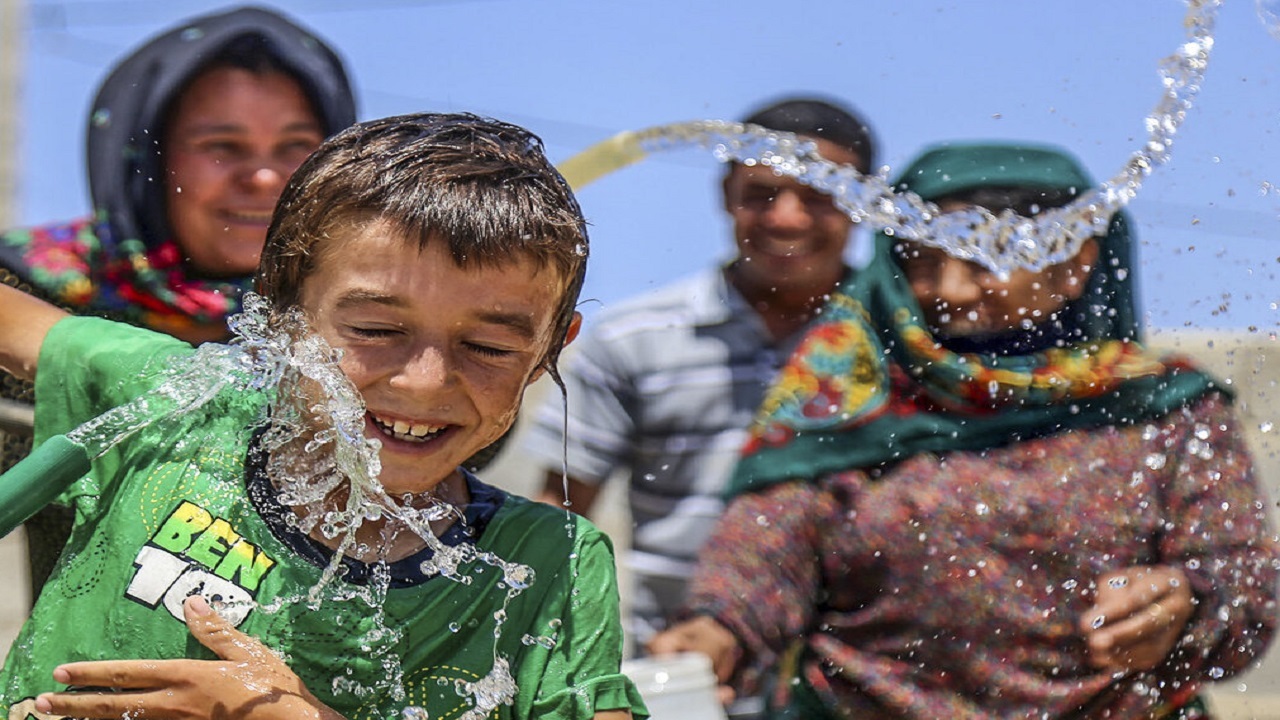 مشکلات چندین ساله تامین آب آشامیدنی مرادان مرتفع شد