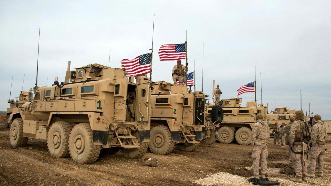 یک کاروان لجستیک ارتش آمریکا در استان دیوانیه عراق هدف قرار گرفت
