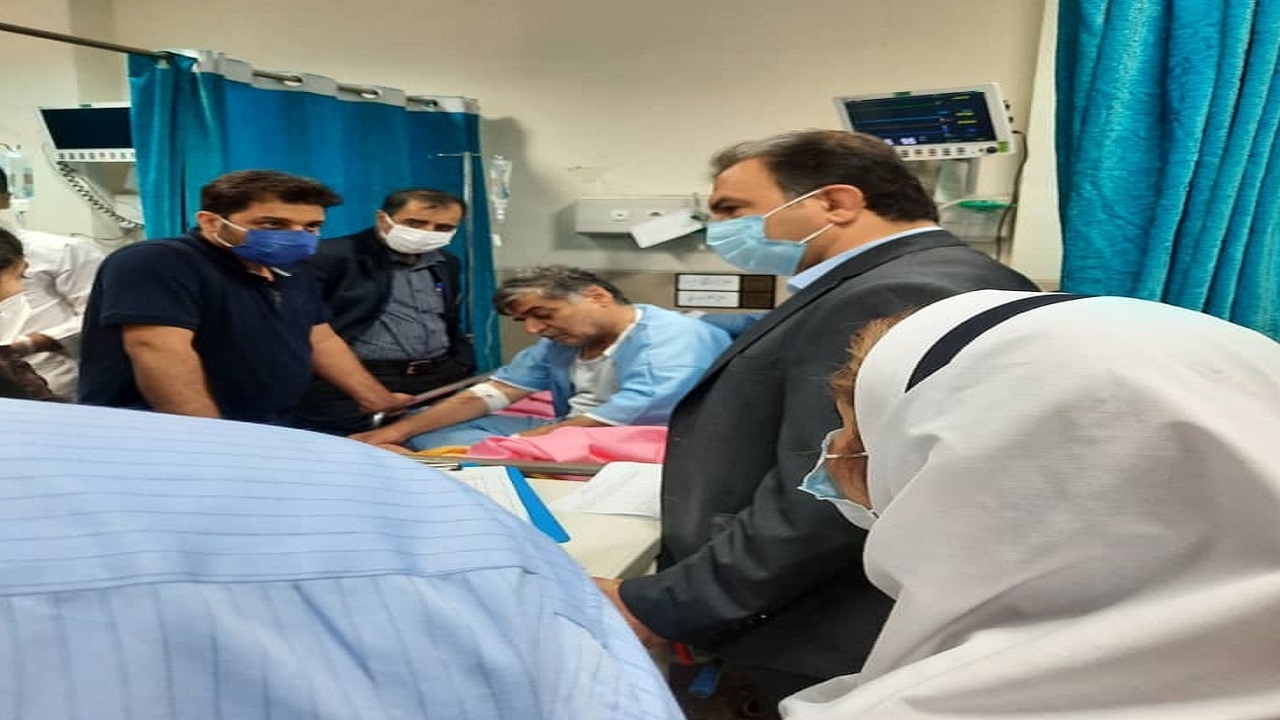 بستری رئیس دانشگاه شهید چمران اهواز در بخش مراقبت‌های ویژه