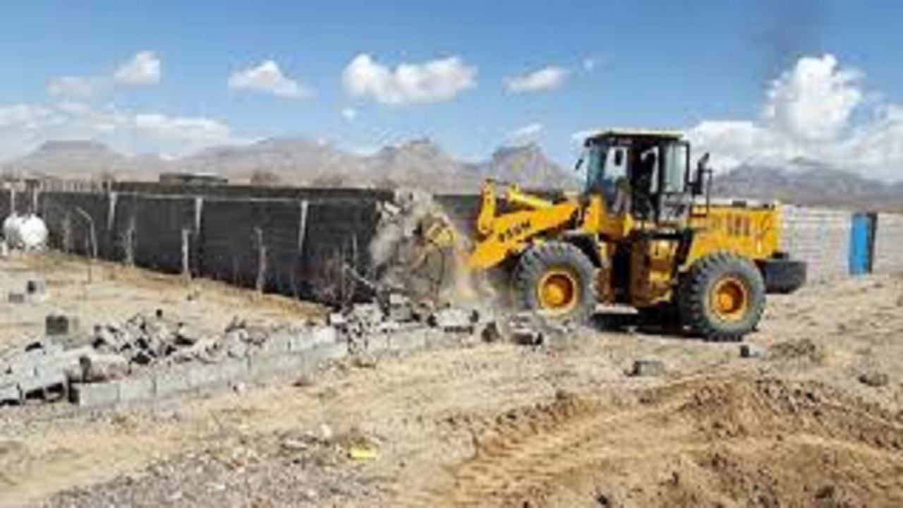 رفع تصرف ۳ هزار و ۵۰۰ متر از اراضی شهری در سیستان و بلوچستان