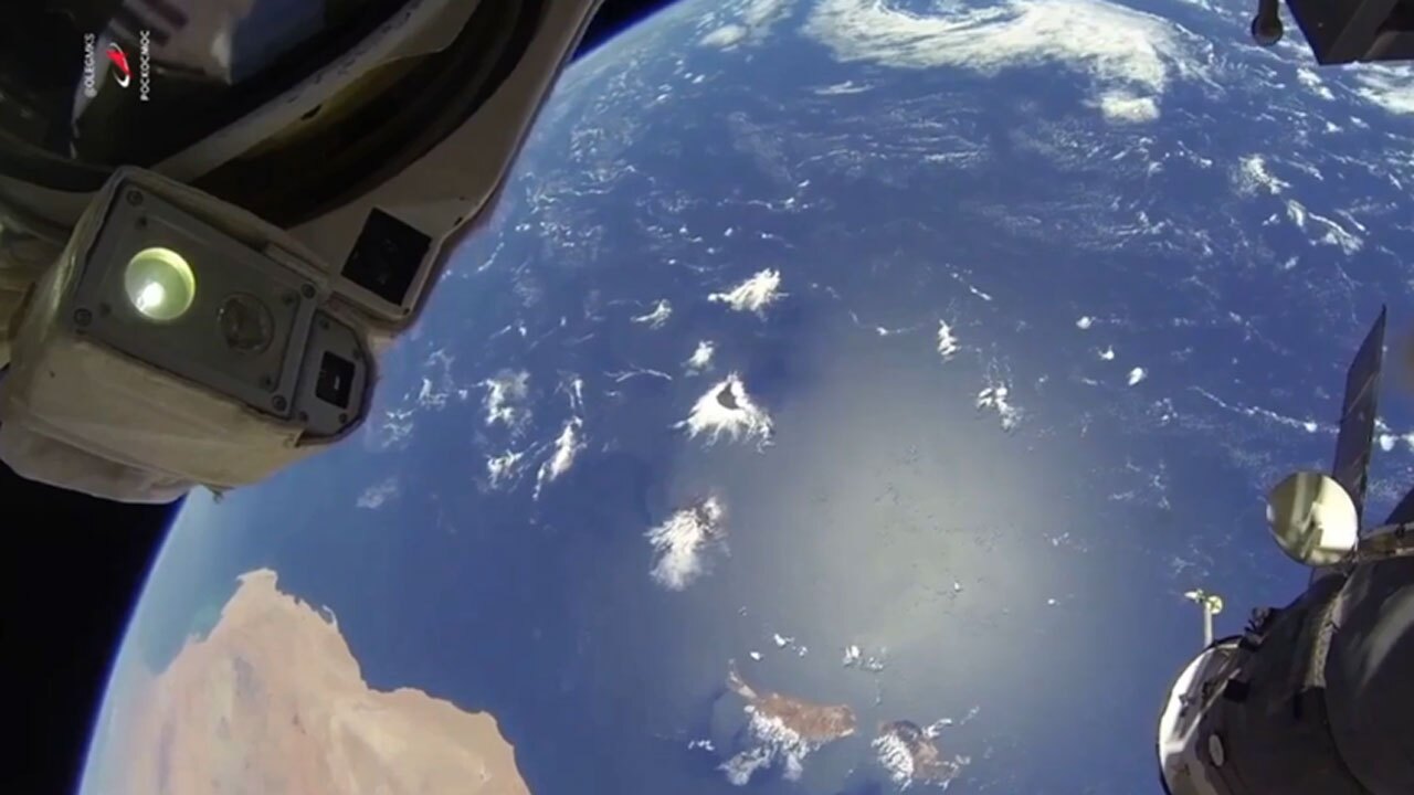 تصاویر ایستگاه فضایی از کره زمین + فیلم