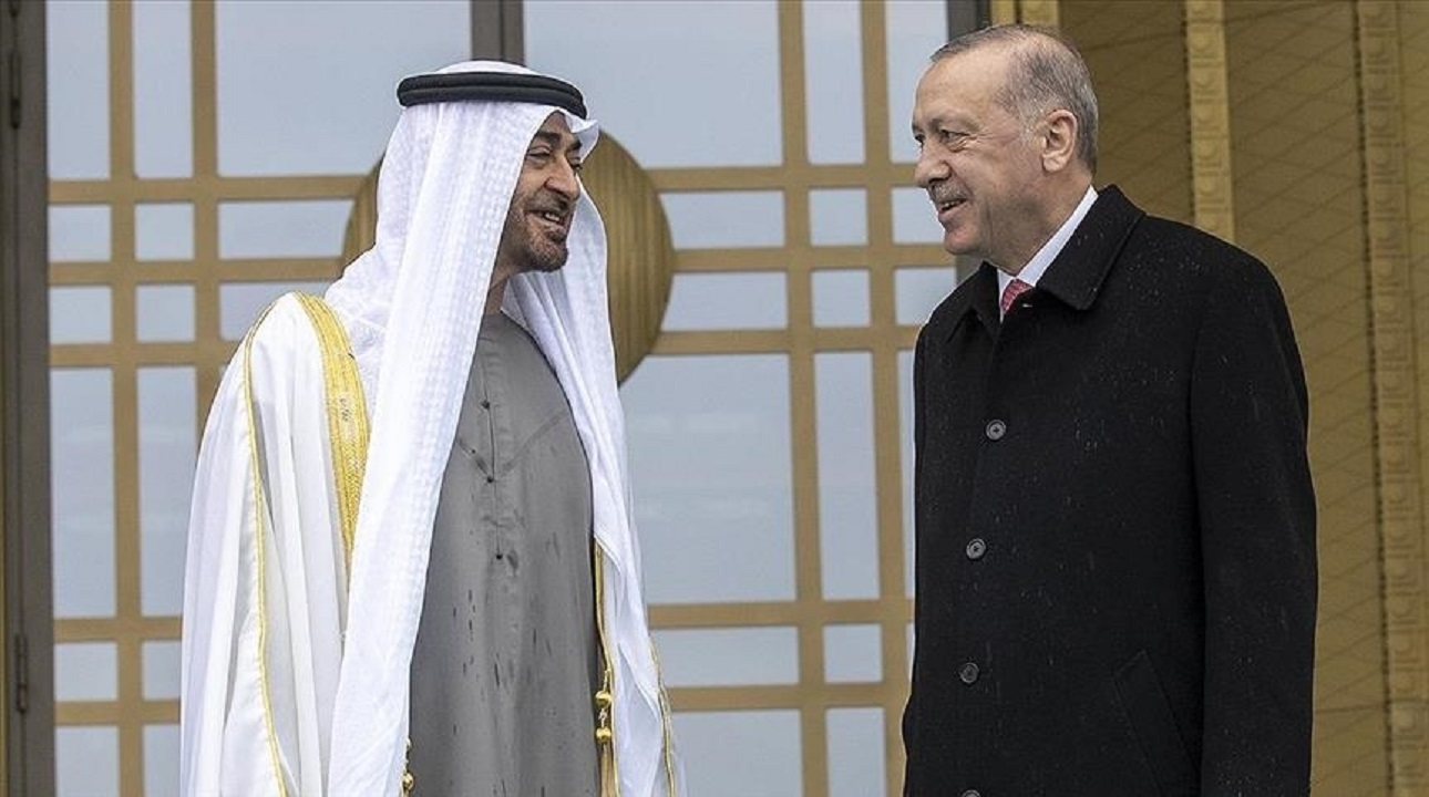 ولیعهد امارات پس از ۱۰ سال با اردوغان دیدار کرد + فیلم