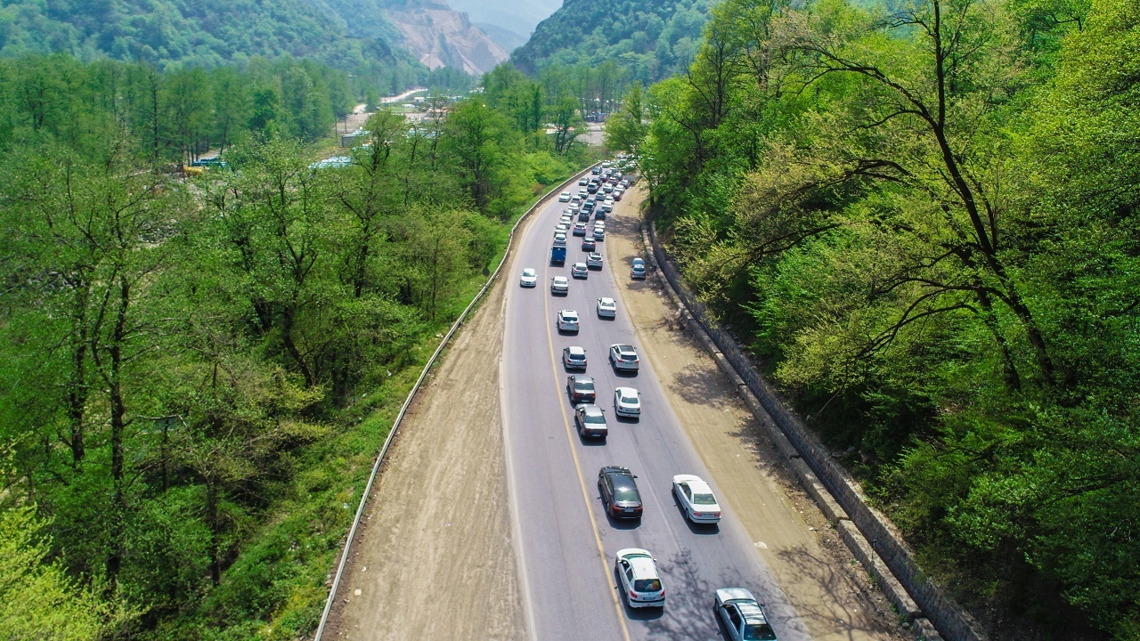 ثبت تردد بیش از ۲ میلیون خودرو روزانه در مازندران
