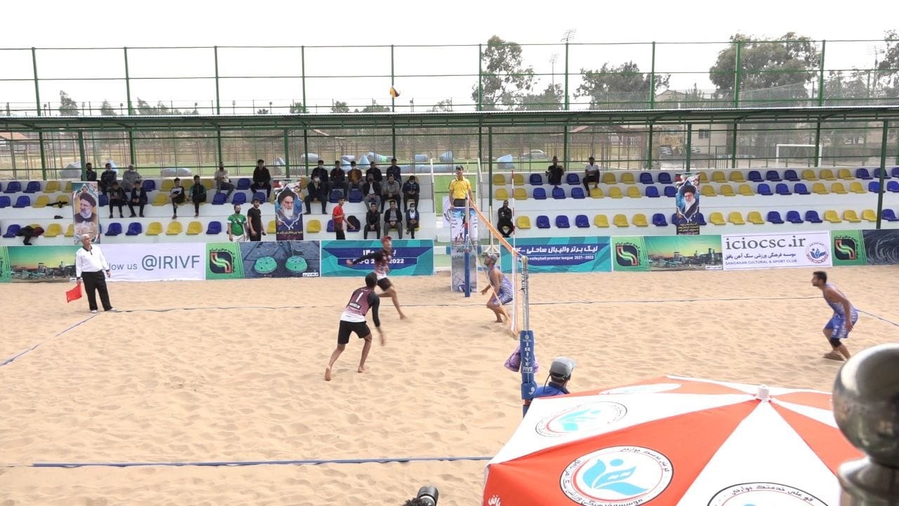پیروزی نمایندگان استان در روز اول هفته هفتم لیگ برتر والیبال ساحلی