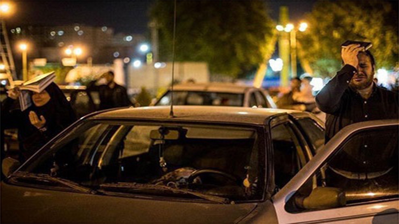 احیای خودرویی شب‌های قدر در شیراز