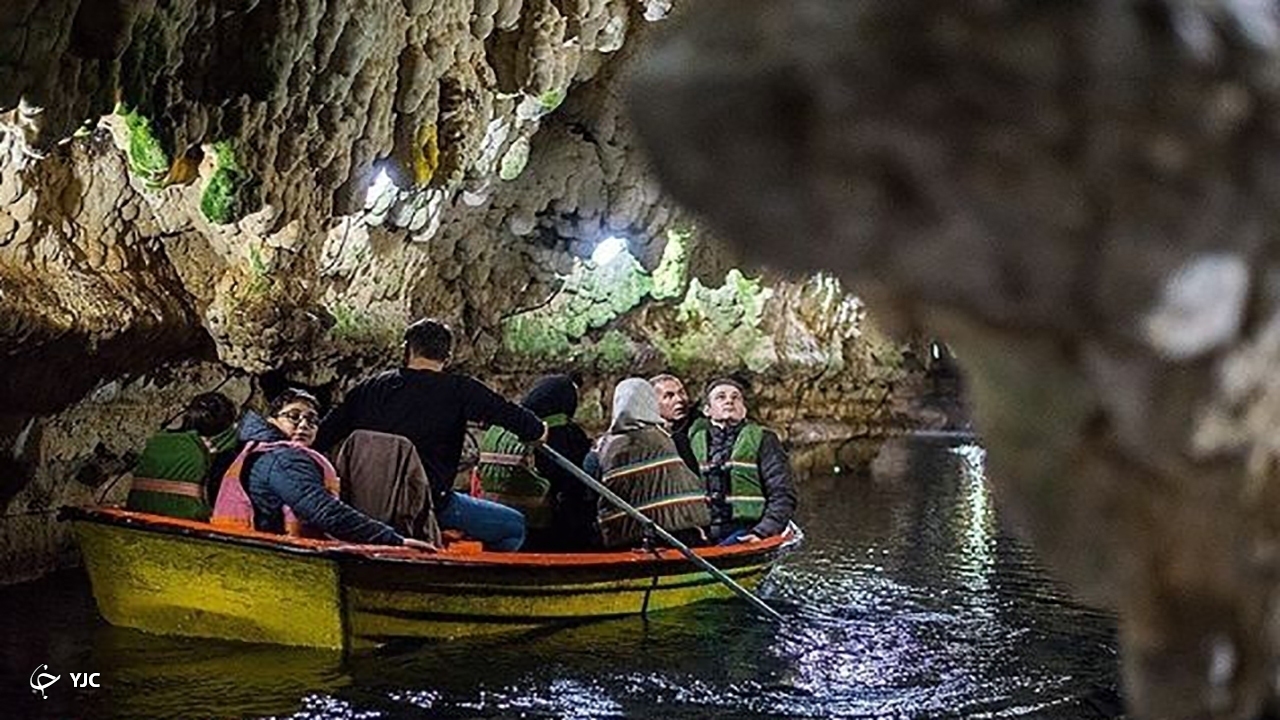 ۱۶۵ هزار گردشگر از غار آبی تاریخی سهولان مهاباد بازدید کردند