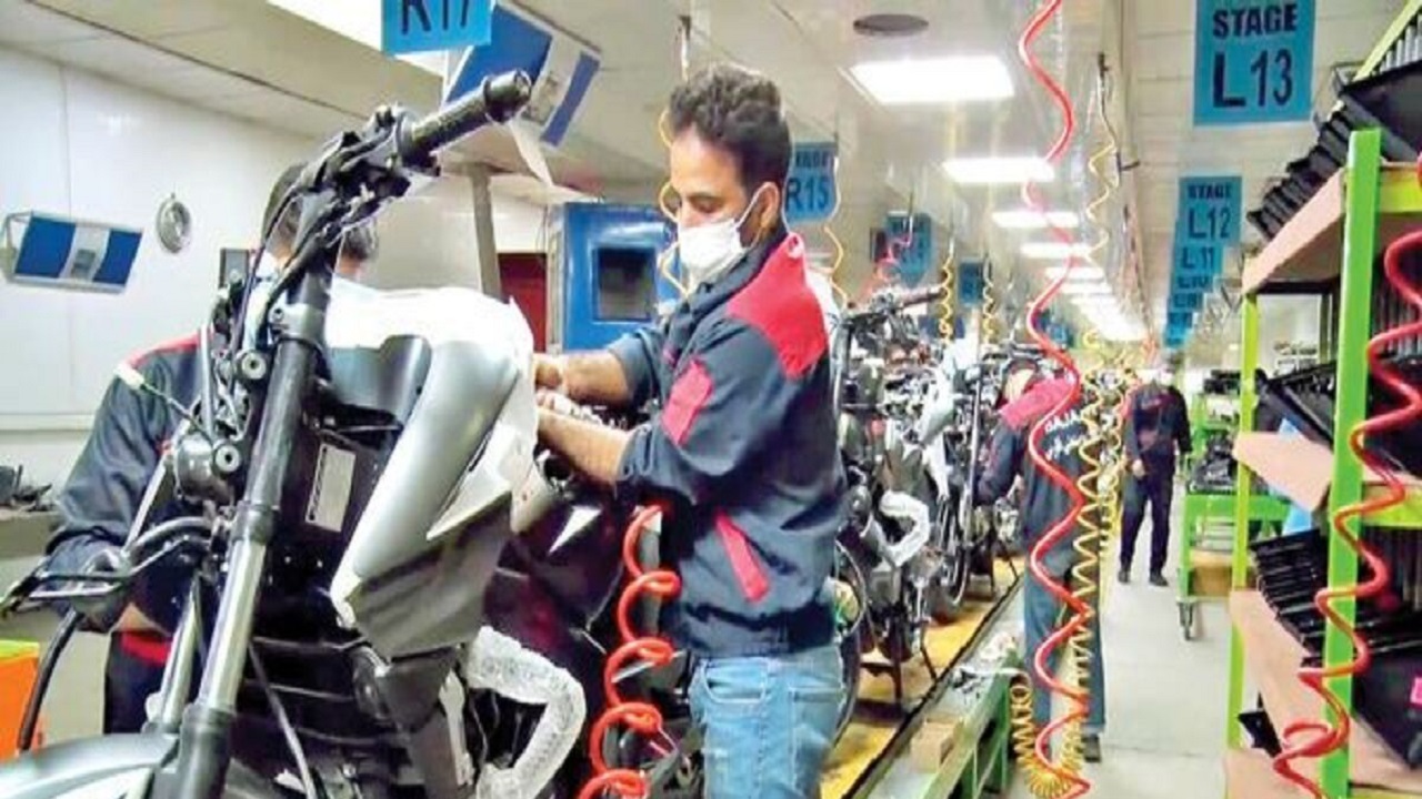 264 هزار دستگاه موتورسیکلت سال گذشته در کشور تولید شده بود
