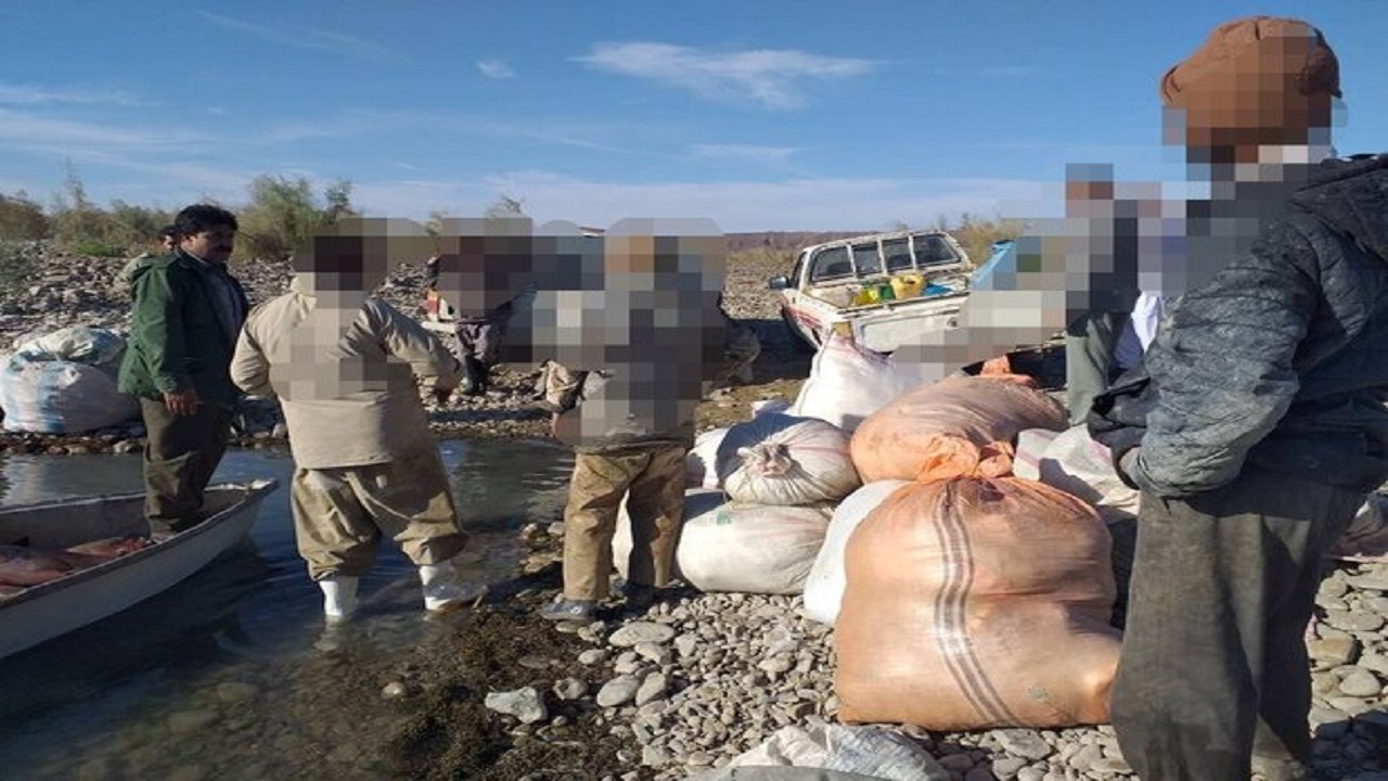 یک گروه متخلف صید و صیادی در قصرقند دستگیر شدند