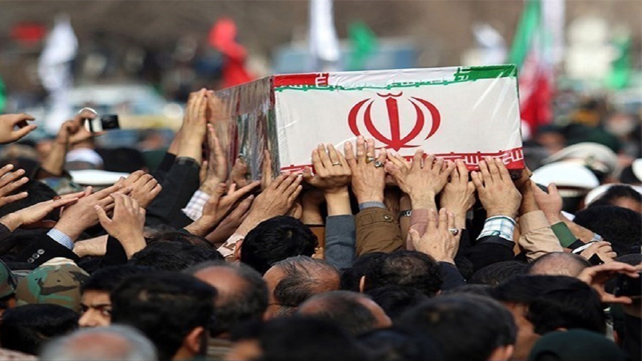 پیکر شهید" احمد کشوری نیا " در خرم آباد تشییع شد