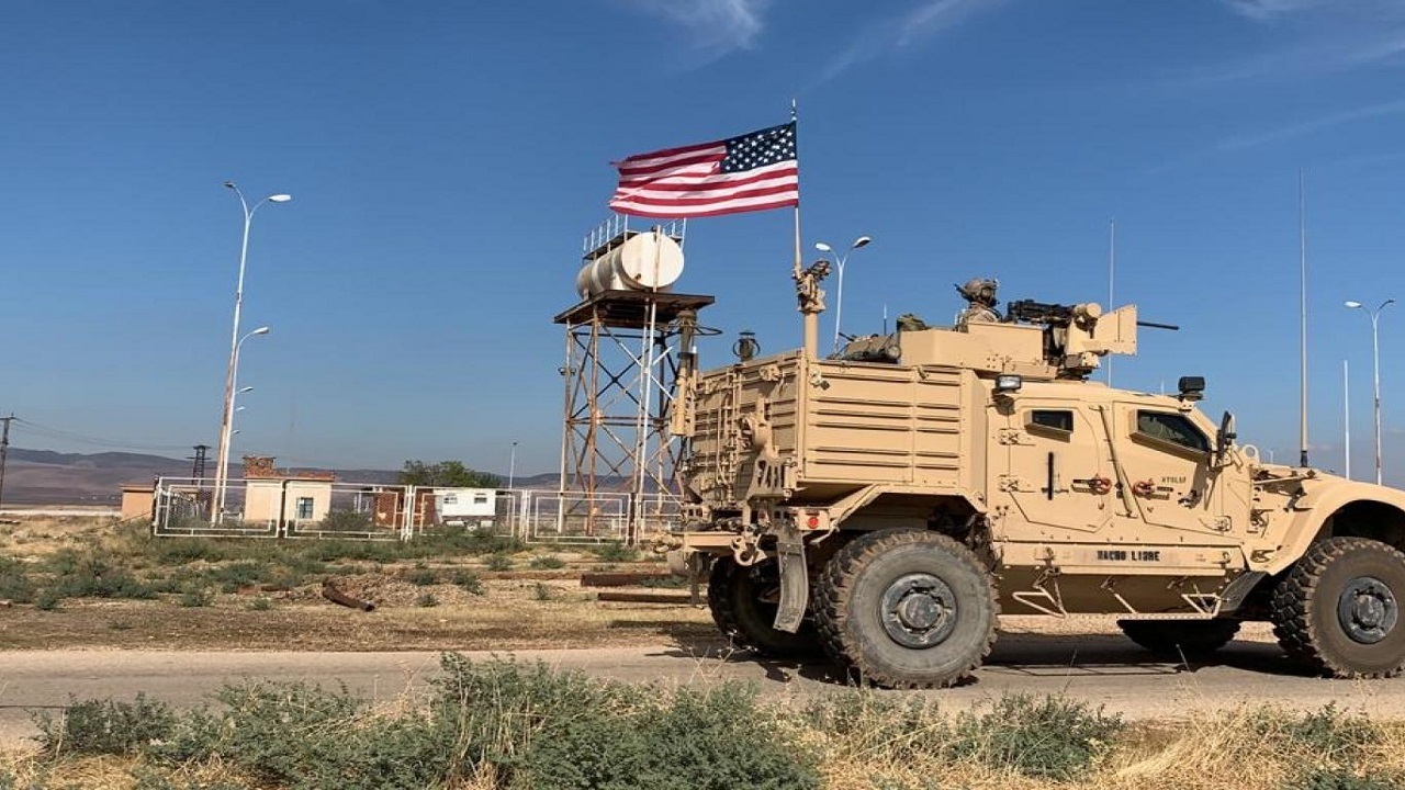 تمرینات نظامی ارتش آمریکا با استفاده از گلوله‌های جنگی در سوریه