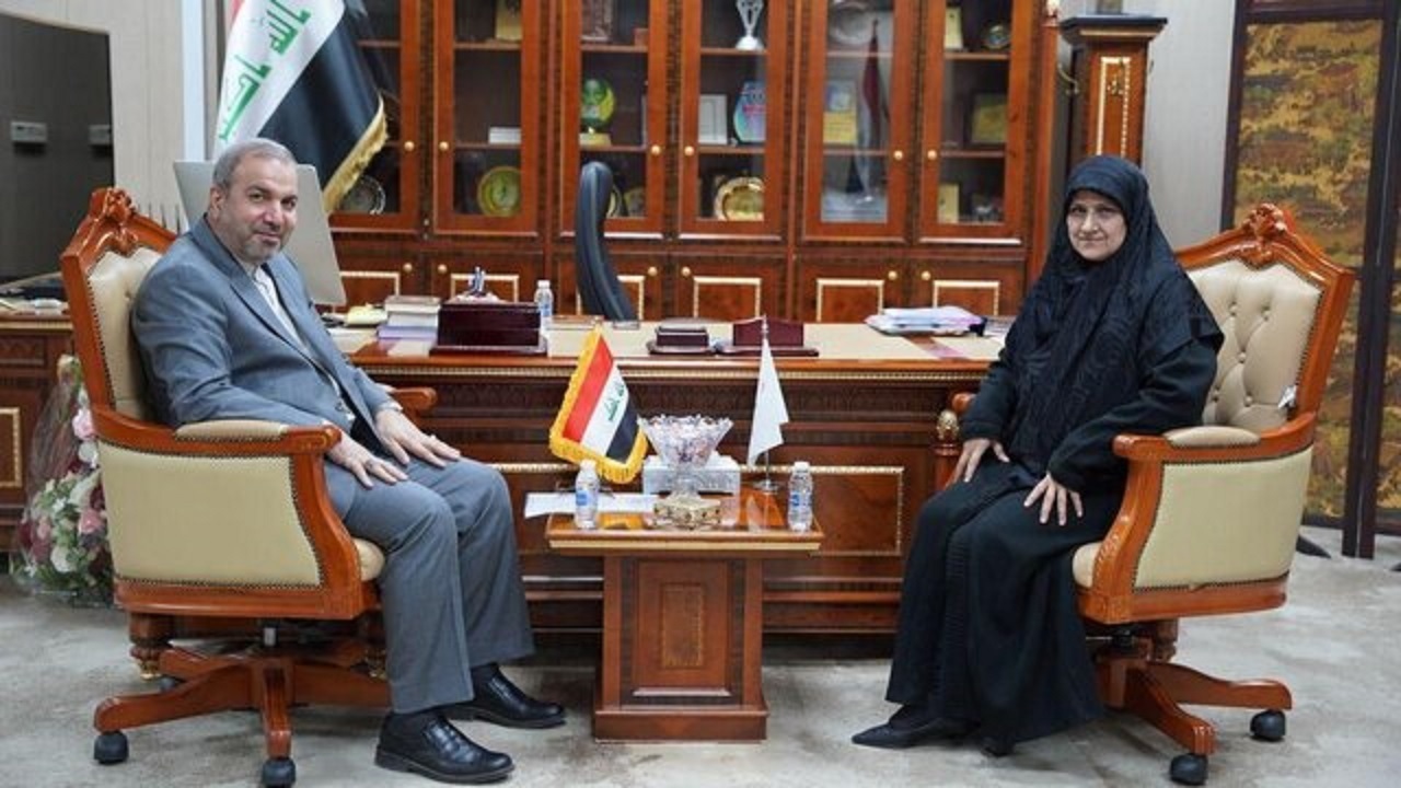 رایزنی سفیر ایران با وزیر ارتباطات عراق