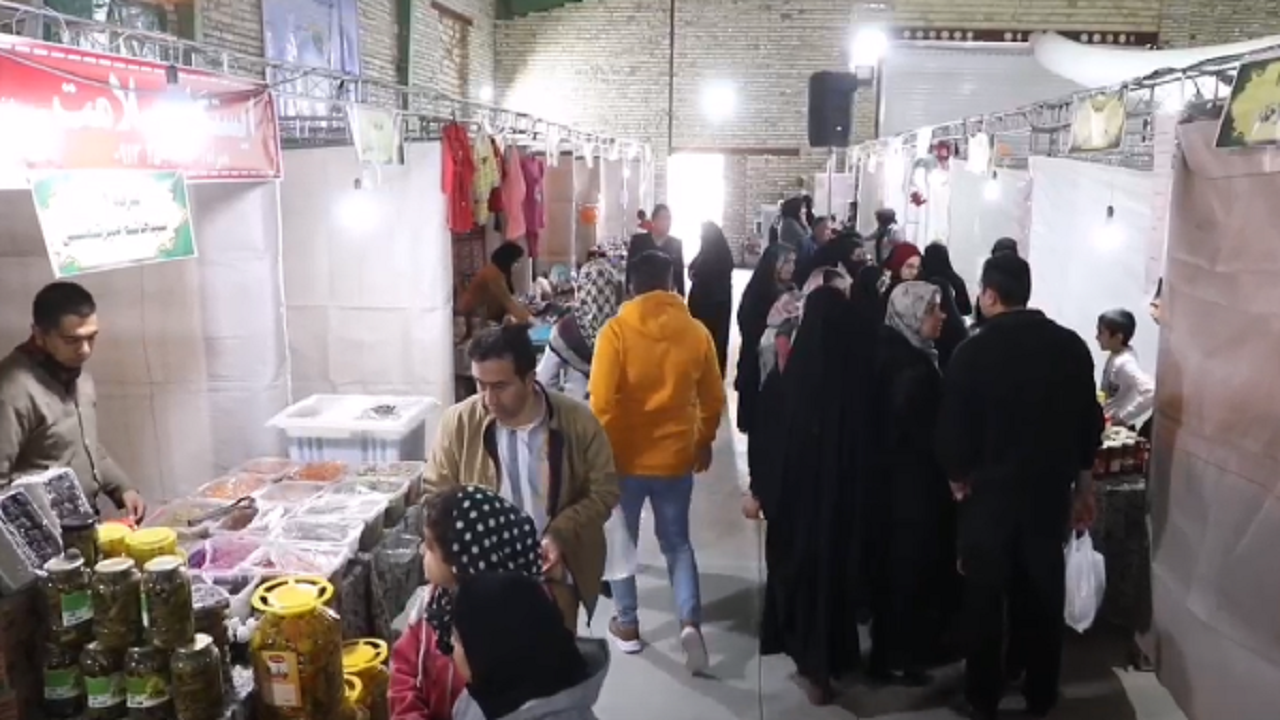 نمایشگاه صنایع دستی در صالح آباد تفت