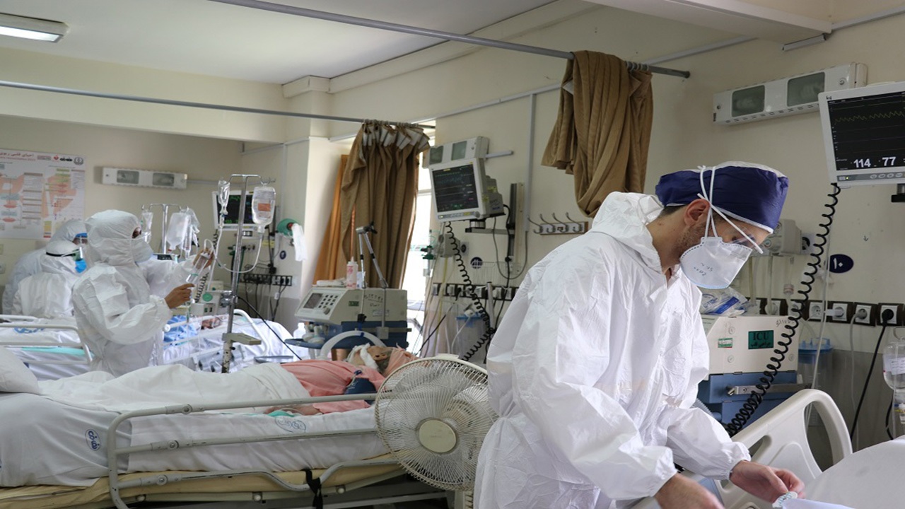 بستری ۱۰۴ بیمار مثبت و مشکوک دارای علائم کرونا در بیمارستان‌های فارس