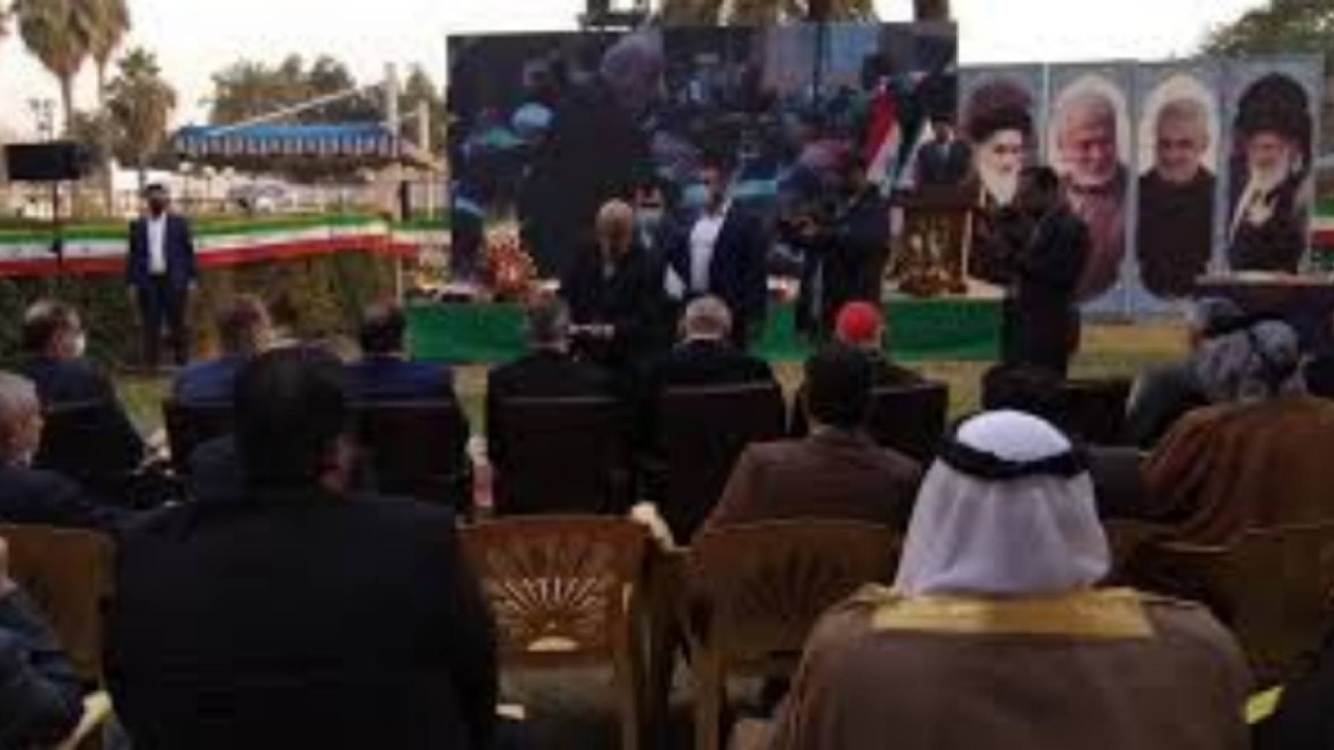 جشن پیروزی انقلاب در بغداد + فیلم