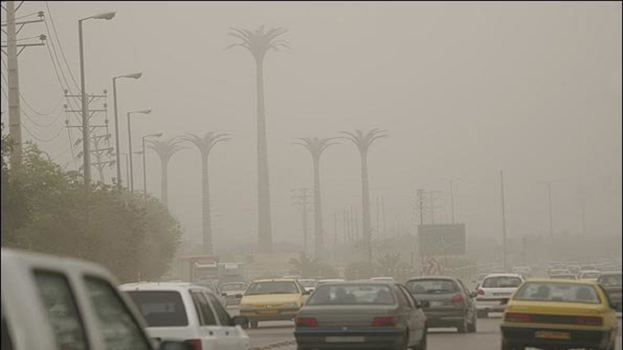 پیش بینی هوای غبارآلود، بارندگی و افزایش دما در استان سمنان