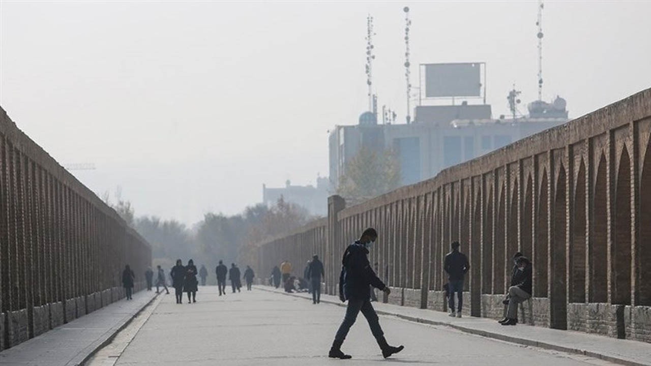 هوای اصفهان، ناسالم برای گروه‌های حساس