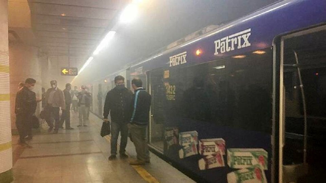 استفاده از گاز سمی در ایستگاه مترو «ارم سبز» صحت ندارد
