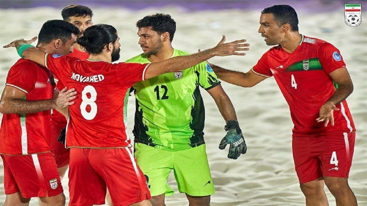 قهرمانی فوتبال ساحلی آسیا ۲۰۲۳| پیروزی پُرگل ایران در نخستین گام