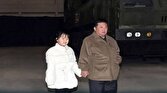 باشگاه خبرنگاران -همراهی دختر رهبر کره شمالی با پدرش در یک مراسم کلنگ زنی + تصاویر