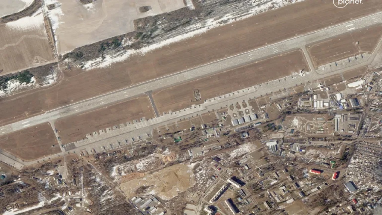 حمله پهپادی به هواپیمای روسیه در بلاروس