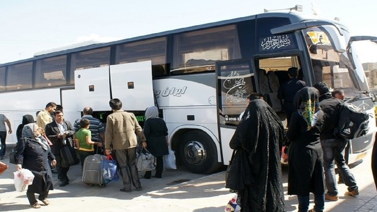 مسافران نوروزی در زنجان با ۱۳۳ دستگاه اتوبوس جا به جا می‌شوند
