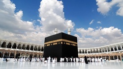 تایم‌لپس دیدنی از طواف کعبه از بالا + فیلم